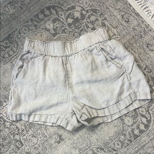 J. Crew linen High Waist Shorts